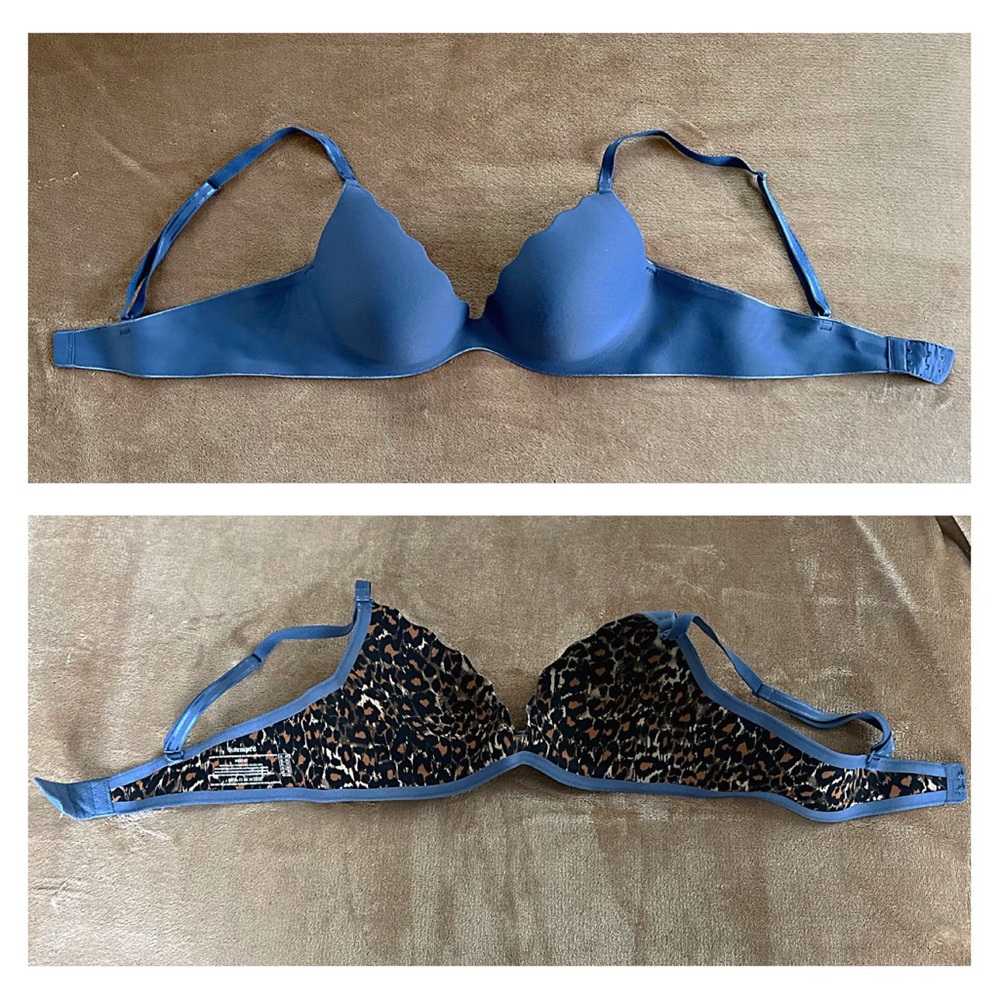 WACOAL Convertible Push-Up Bra 34B b.tempted b.wow’d Vintage Indigo SOLD OUT - Picture 3 of 10
